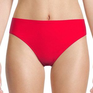 Nicole Miller Red Bikini Swimsuit Bottoms S